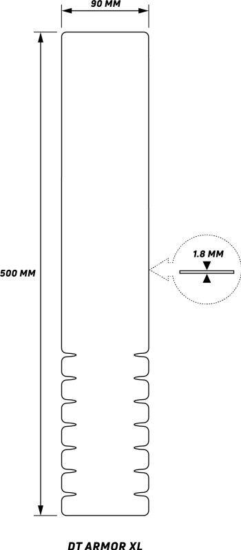Zefal DT Armor XL Diagonalrohrschutz 5/5