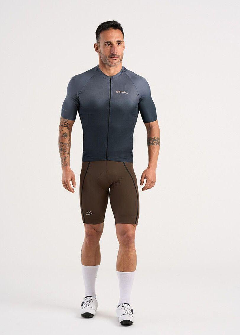 Spiuk Kurzarm Trikot Carbonite Grau 3/5