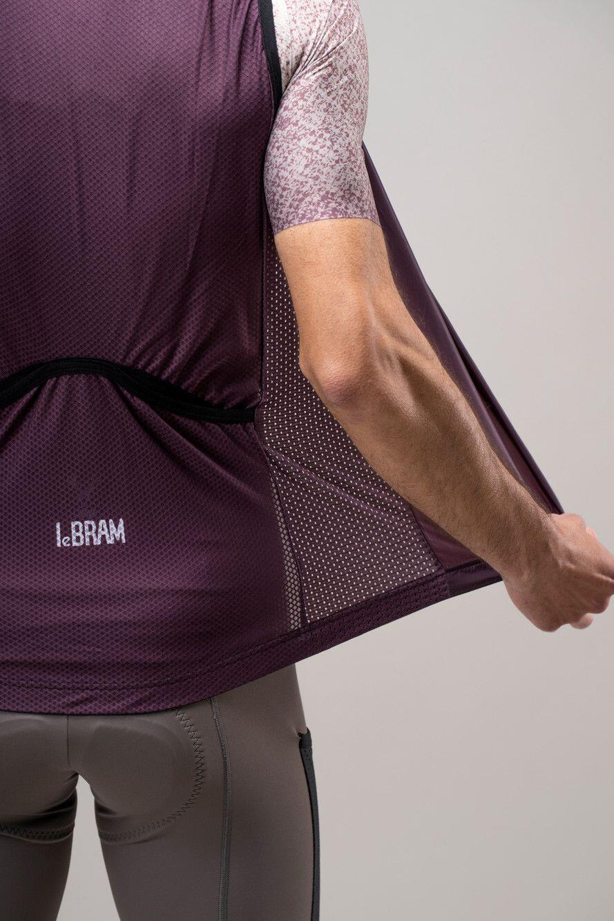 Veste Sans Manches LeBram Training Violet Prune 6/7