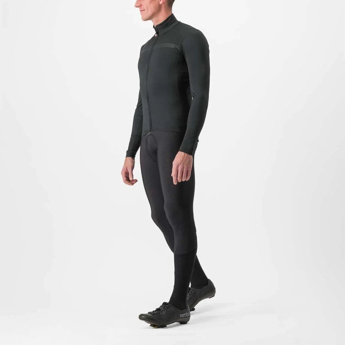 Maglia termica Castelli Pro a maniche lunghe nera 3/5