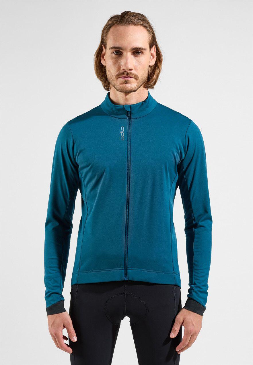 Veste Manches Longues Odlo Zeroweight Warm Bleu 3/7