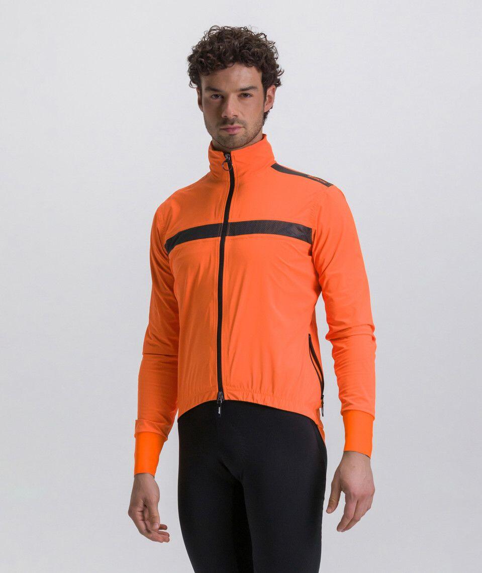 Giacca impermeabile Santini Guard Neo Orange 2/4