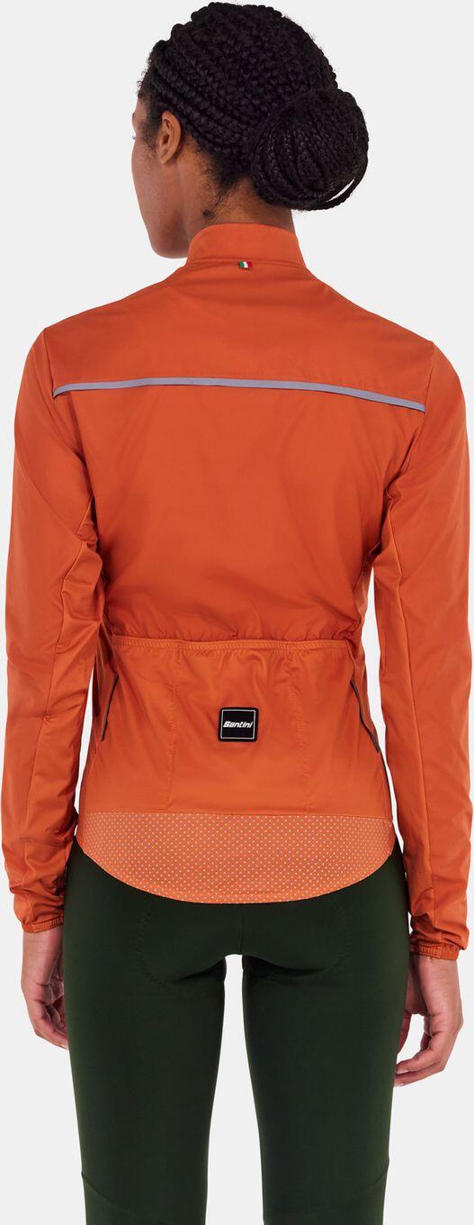 Santini RTR Giacca a vento unisex Arancione 5/5