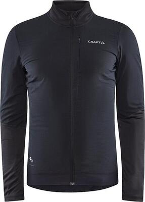 Craft pro gravel windproof jacket black