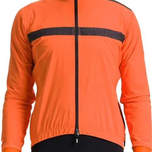 Santini Guard Neo Orange waterproof jacket