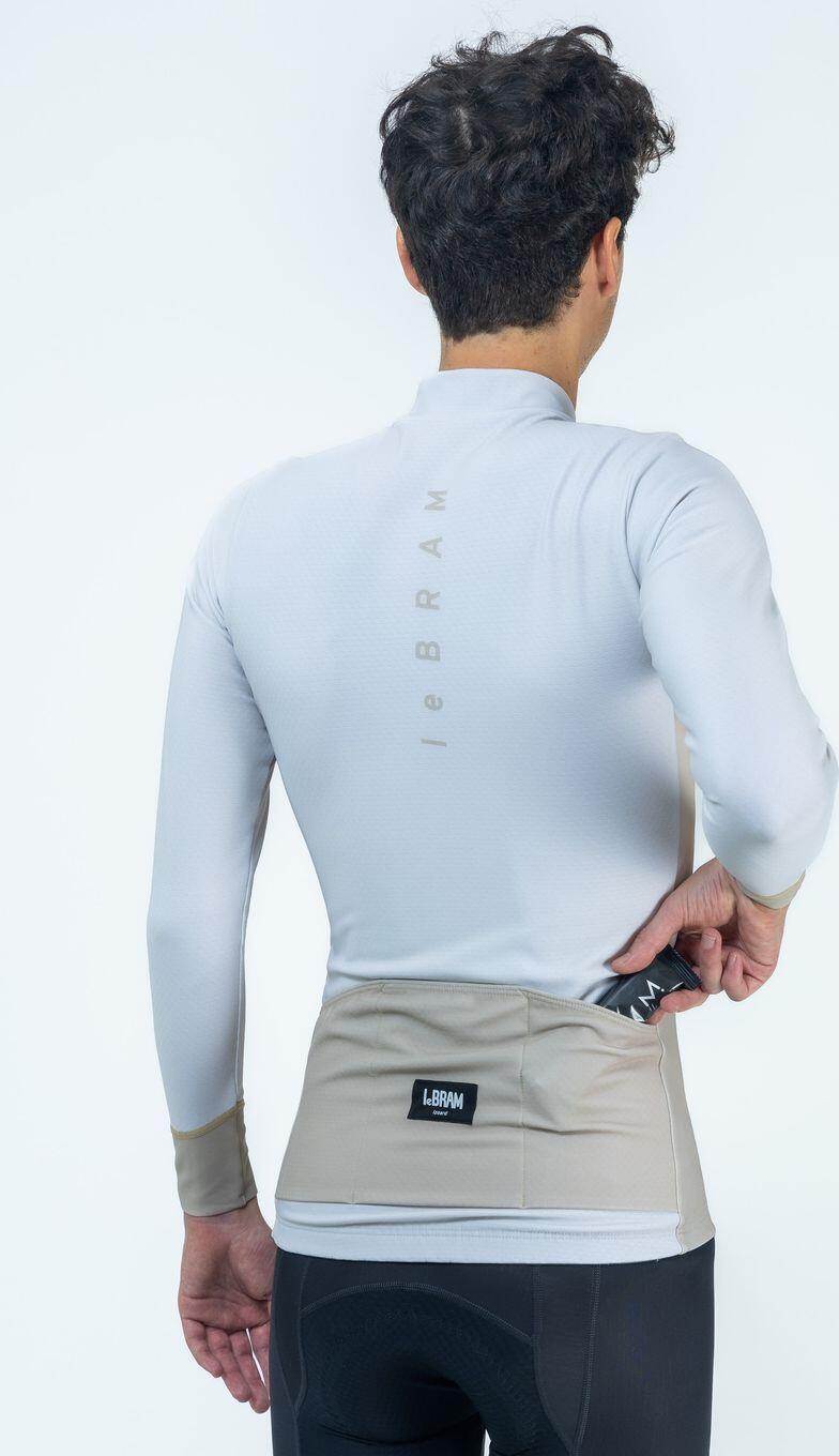 Camisola de manga comprida LeBram Race Thermal Beige 3/5