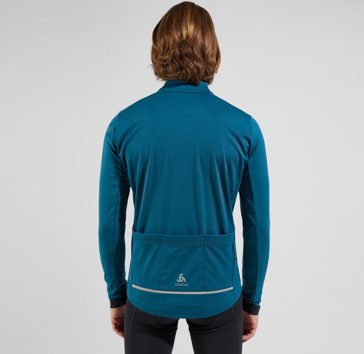 Veste Manches Longues Odlo Zeroweight Warm Bleu 4/7