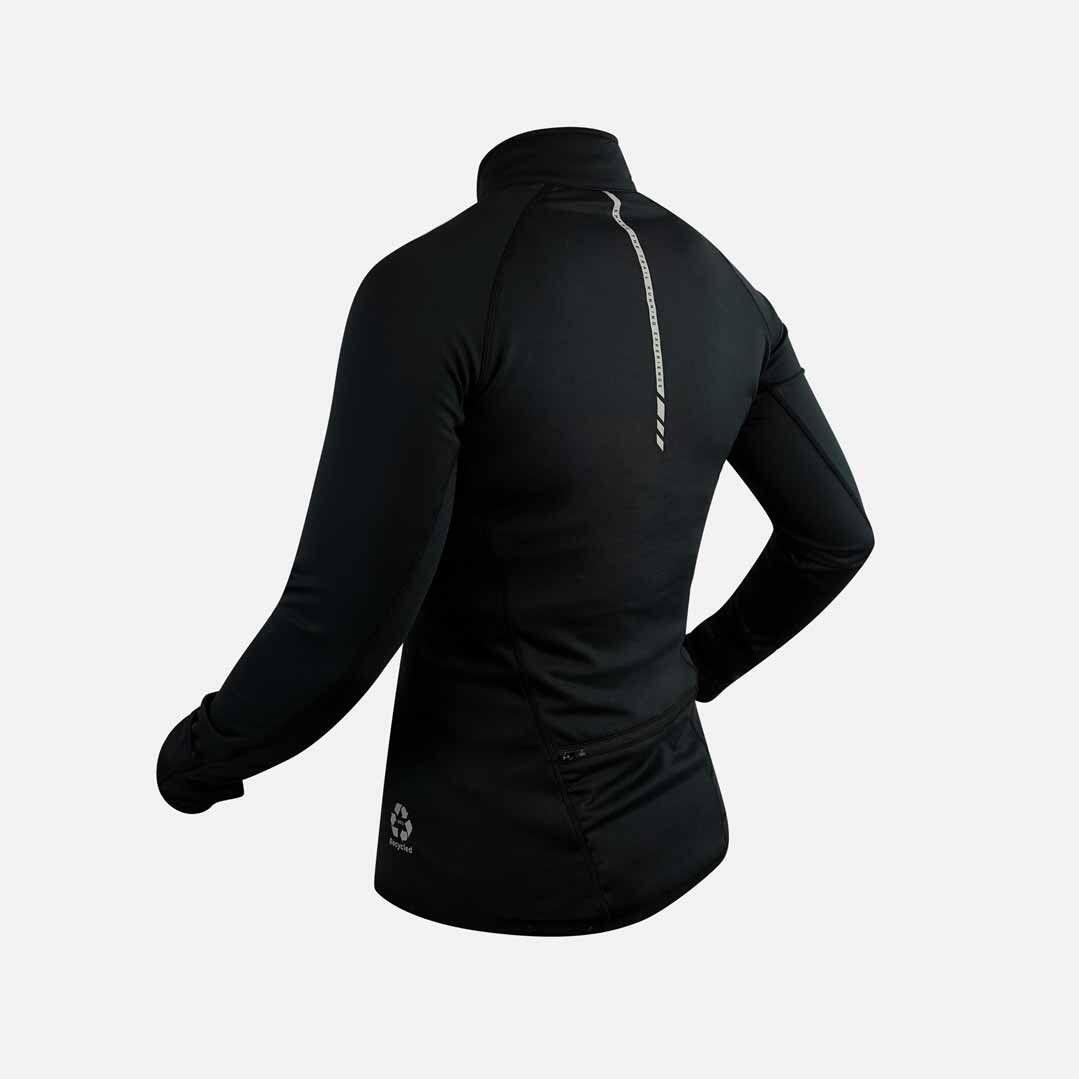 Raidlight Damen Langarmtrikot Wintertrail Schwarz 3/7