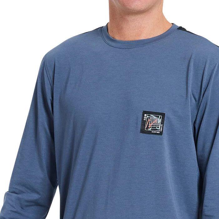 ION Seek Amp Long Sleeve Jersey Blue 4/4
