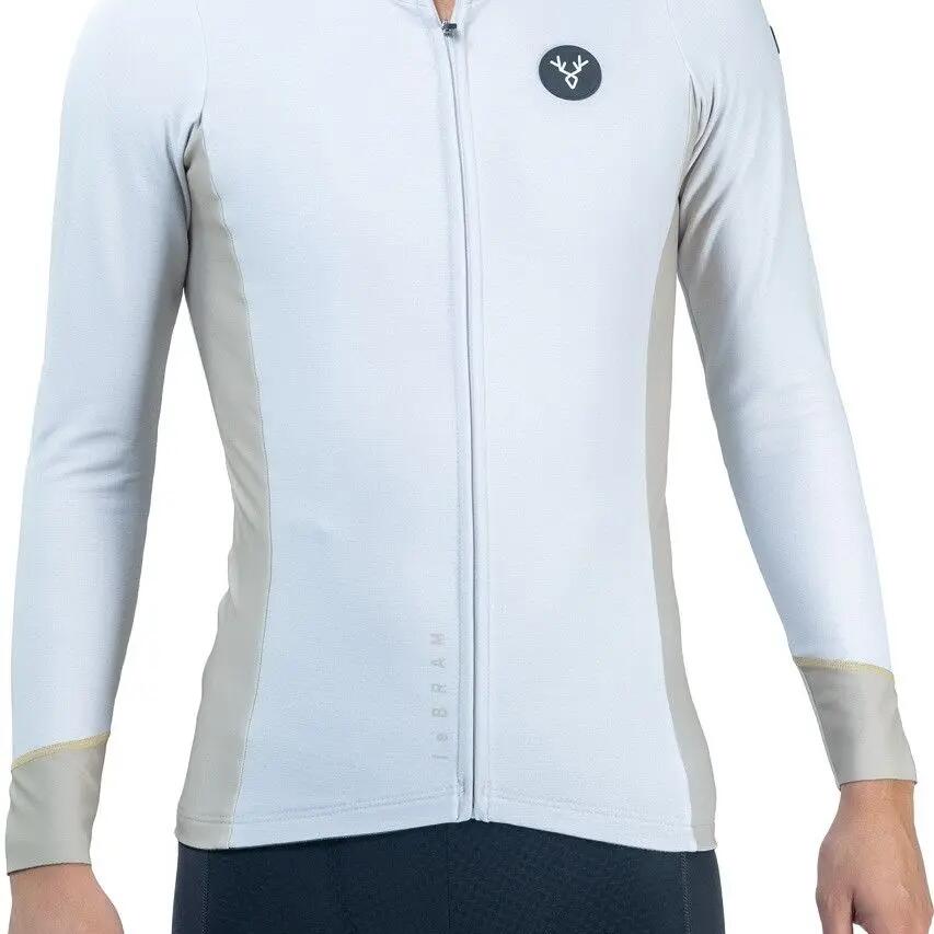 LeBram Race Thermal Beige Long Sleeve Jersey