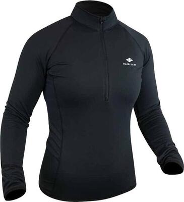Raidlight wintertrail dames trui lange mouw zwart
