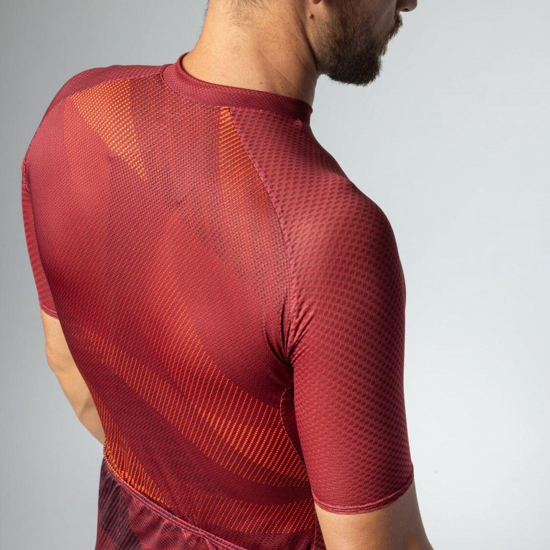 Maillot Manches Courtes Alé Connect Rouge 6/7