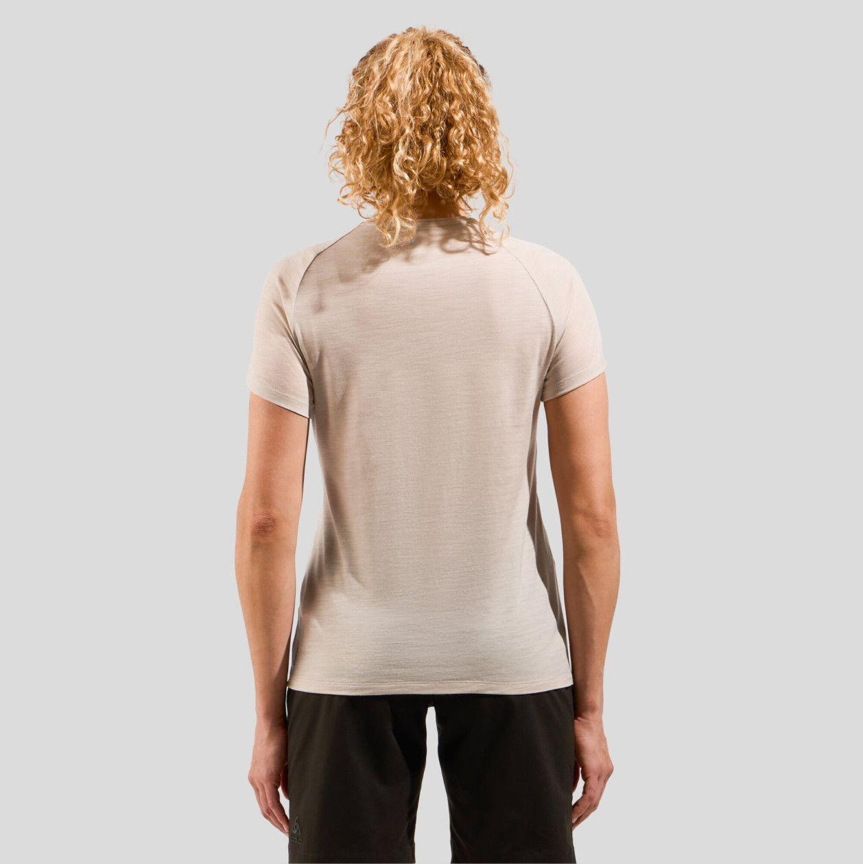 T-shirt Technique Femme Oldo Ride 365 Performance Wool 130 Beige 4/6