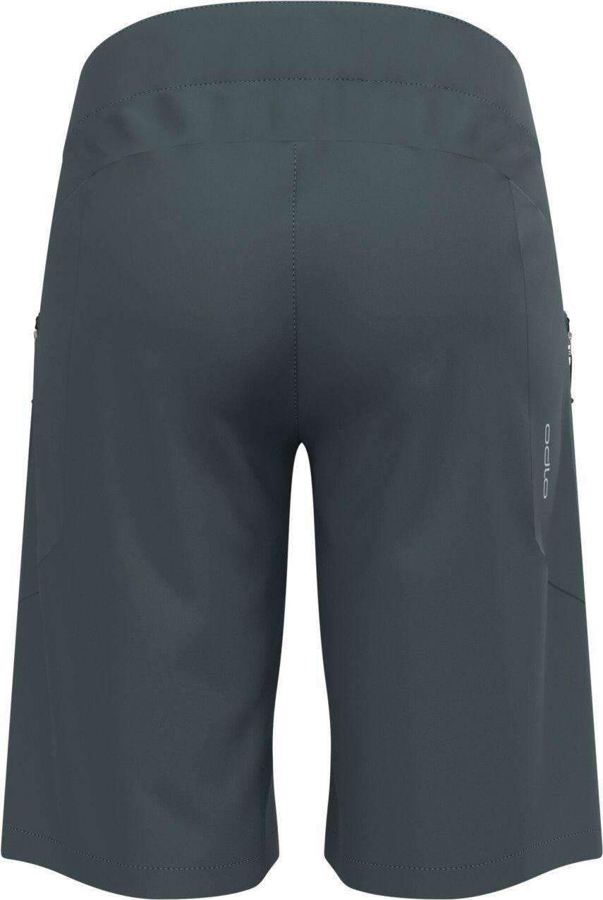 Pantaloncini da donna Odlo X-Alp Explorer MTB Overshort Grey/Blue 2/5