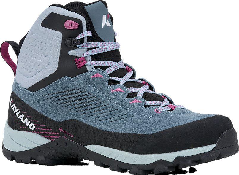 Kayland Vision Gore-Tex Women's Hiking Shoes Grey/Pink 3/7