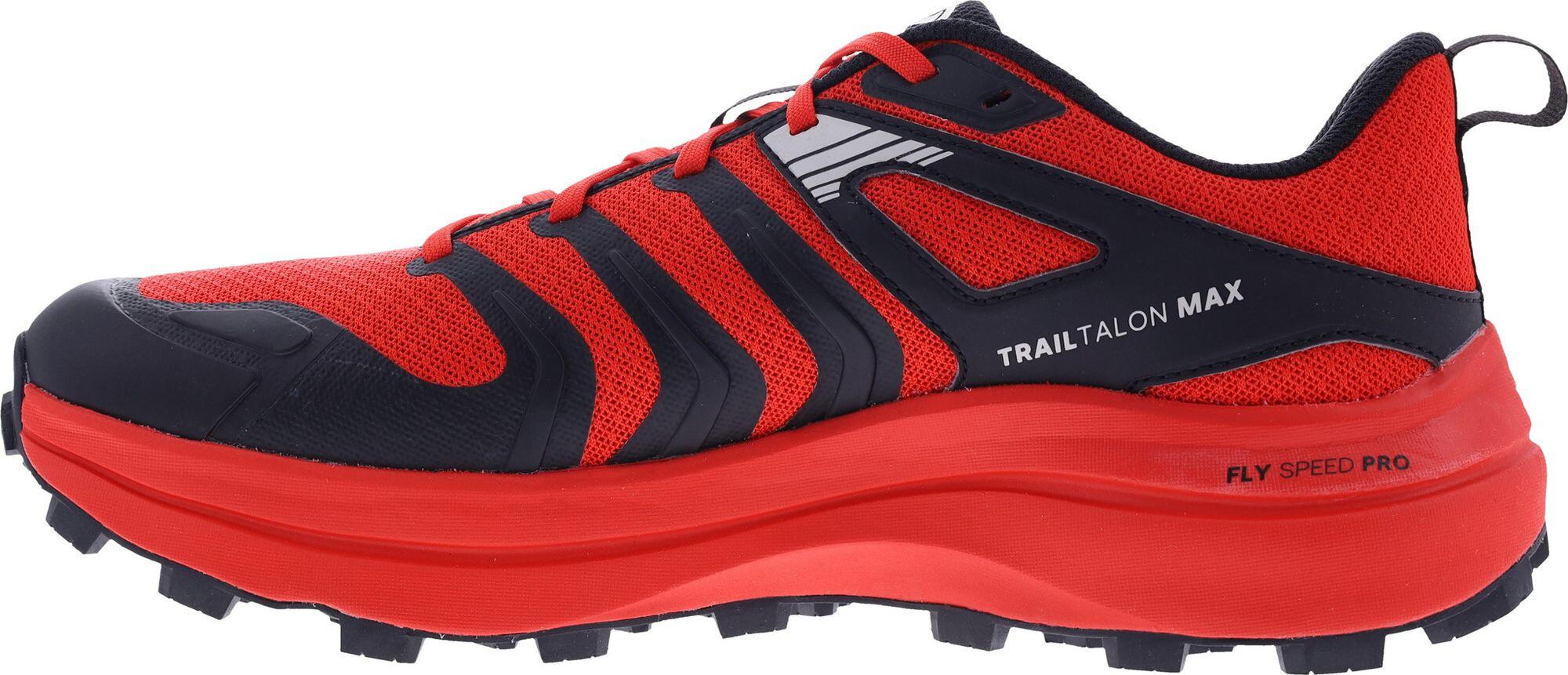 Sapatos Trail Inov 8 TrailTalon Max Preto/Vermelho Homem 2/6