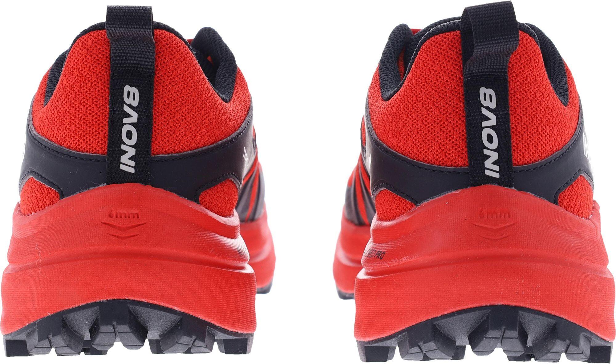 Sapatos Trail Inov 8 TrailTalon Max Preto/Vermelho Homem 5/6