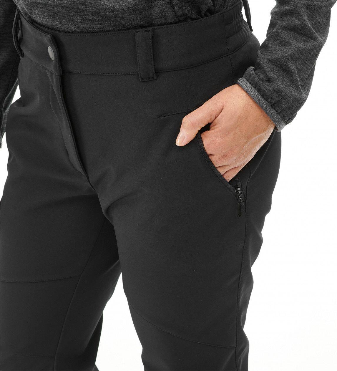 Pantalon Lafuma Track Softshell Femme Noir 4/5