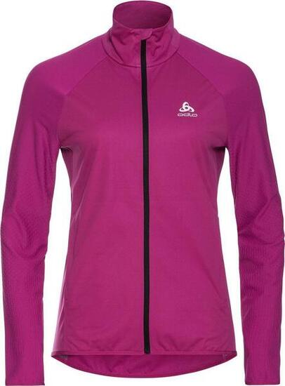 Odlo Zeroweight Warm Hybride Jas Roze Dames