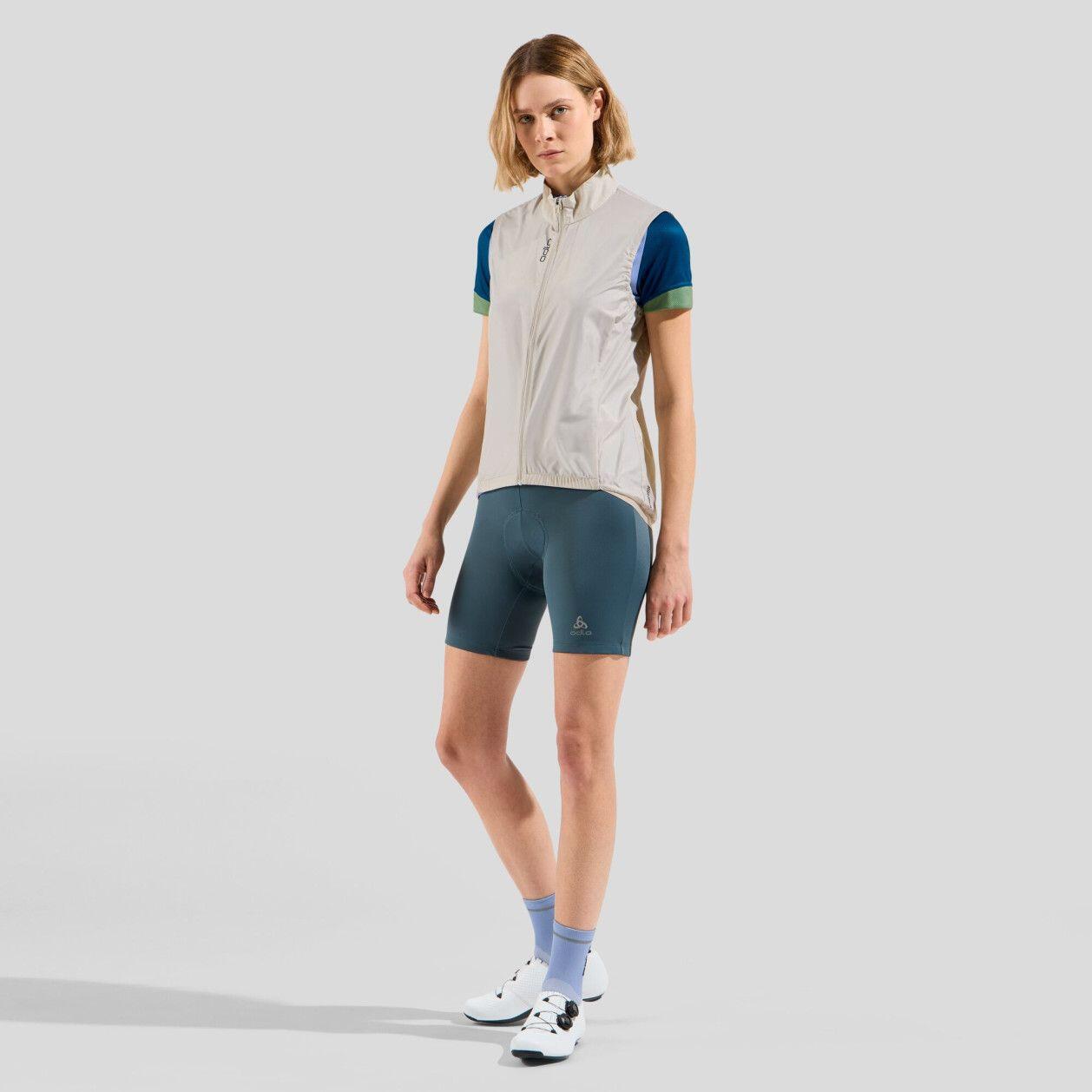 Gilet Coupe-vent Femme Odlo Essentials Gris Clair 5/7