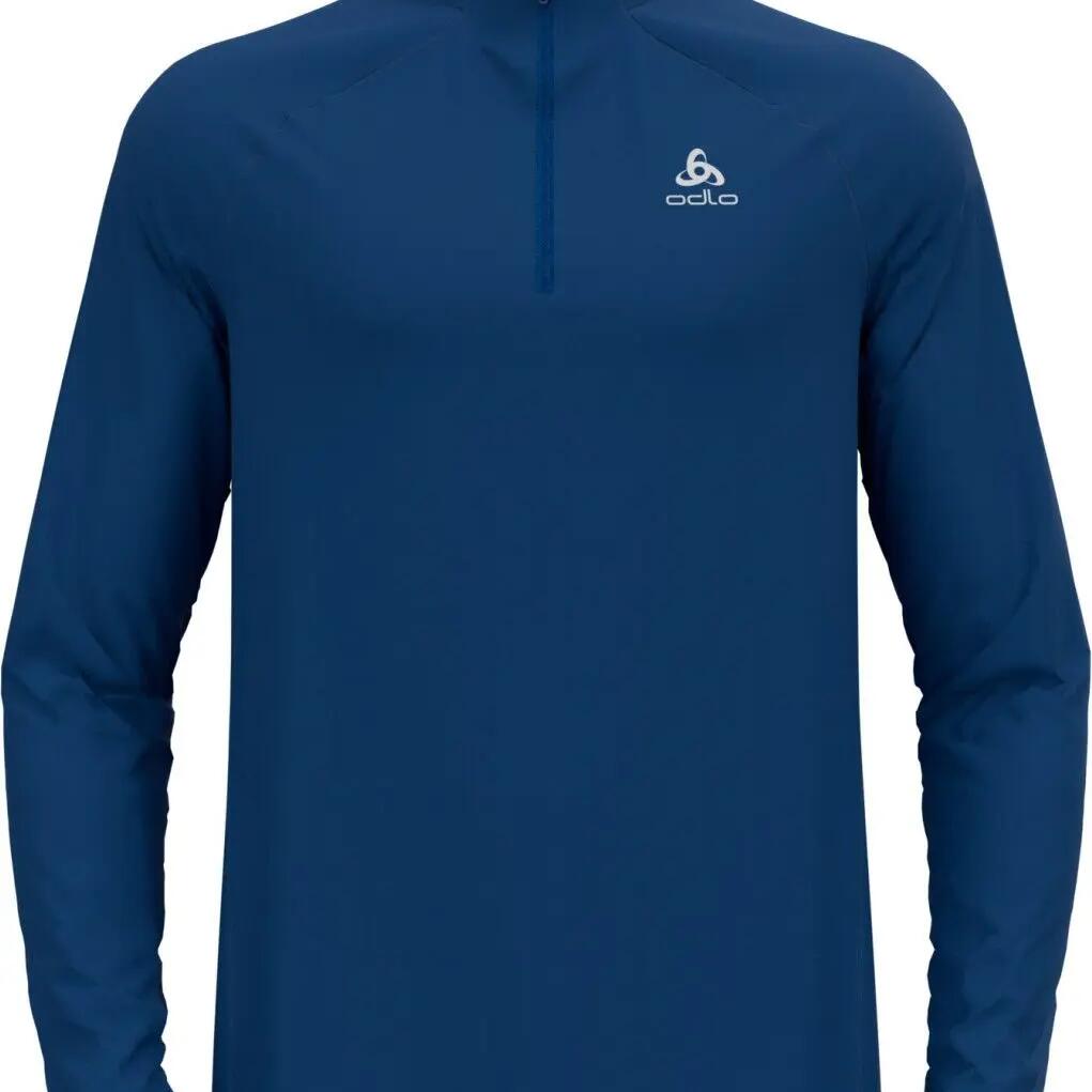 Odlo Essential 1/2 Zip Running Jacket Blue