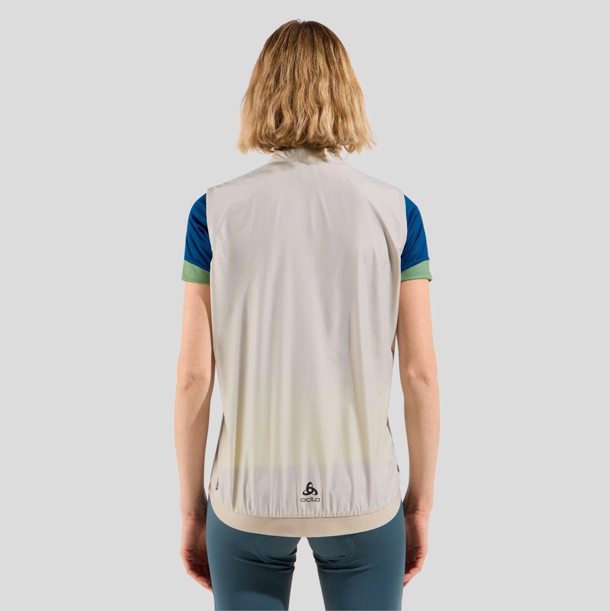 Gilet Coupe-vent Femme Odlo Essentials Gris Clair 4/7