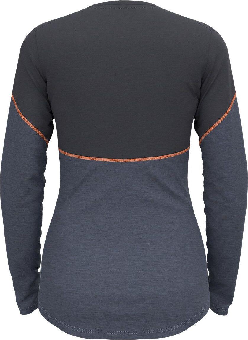 Base Layer Femme Odlo Revelstoke Performance Wool Warm Gris/Bleu 2/7