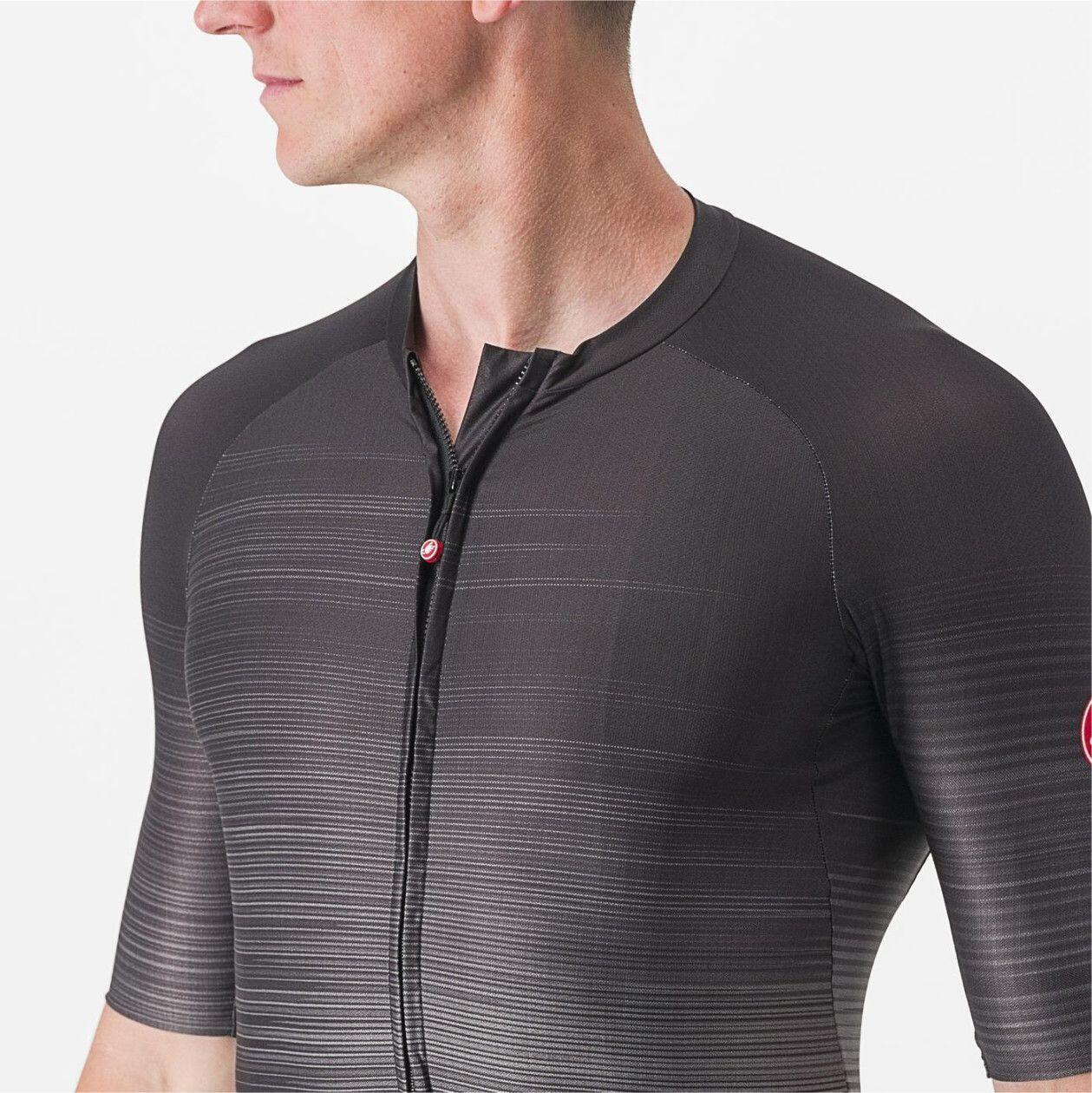 Maillot Manches Courtes Castelli Aero Race 6.0 Noir 5/7