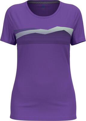 Maglietta tecnica da donna Odlo F-Dry Ridgeline Viola