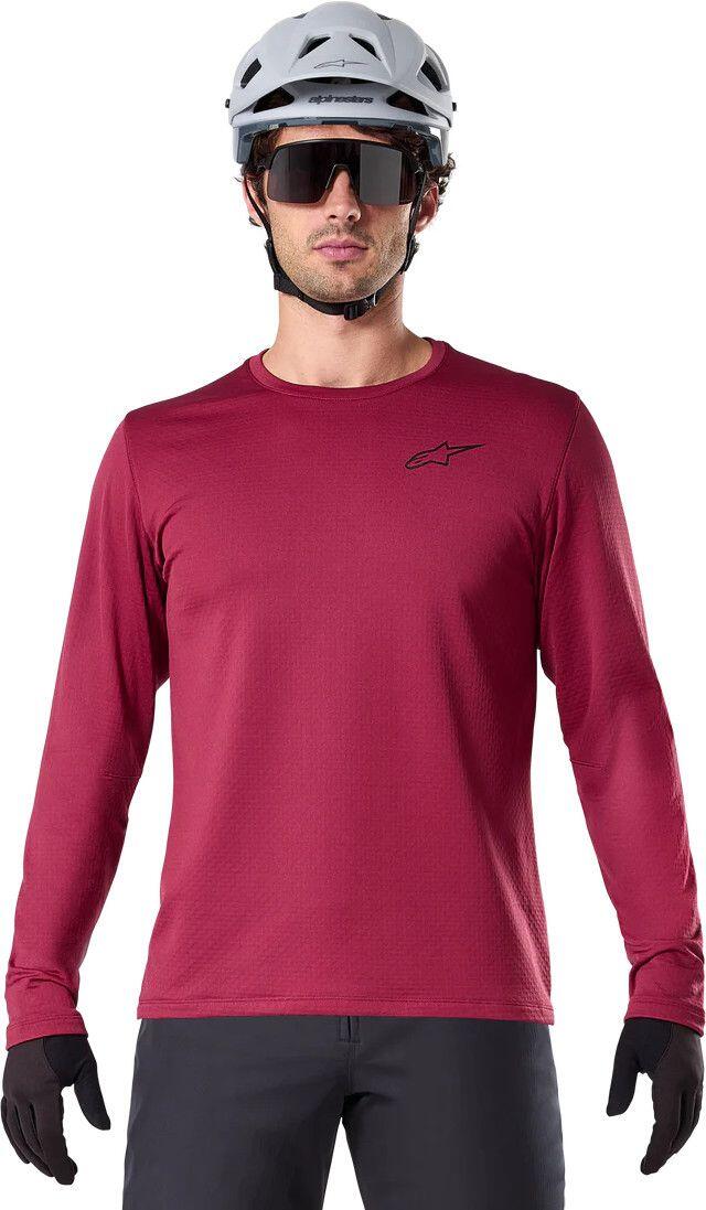 Maillot Manches Longues Alpinestars A-Dura Thermal Bordeaux 1/7