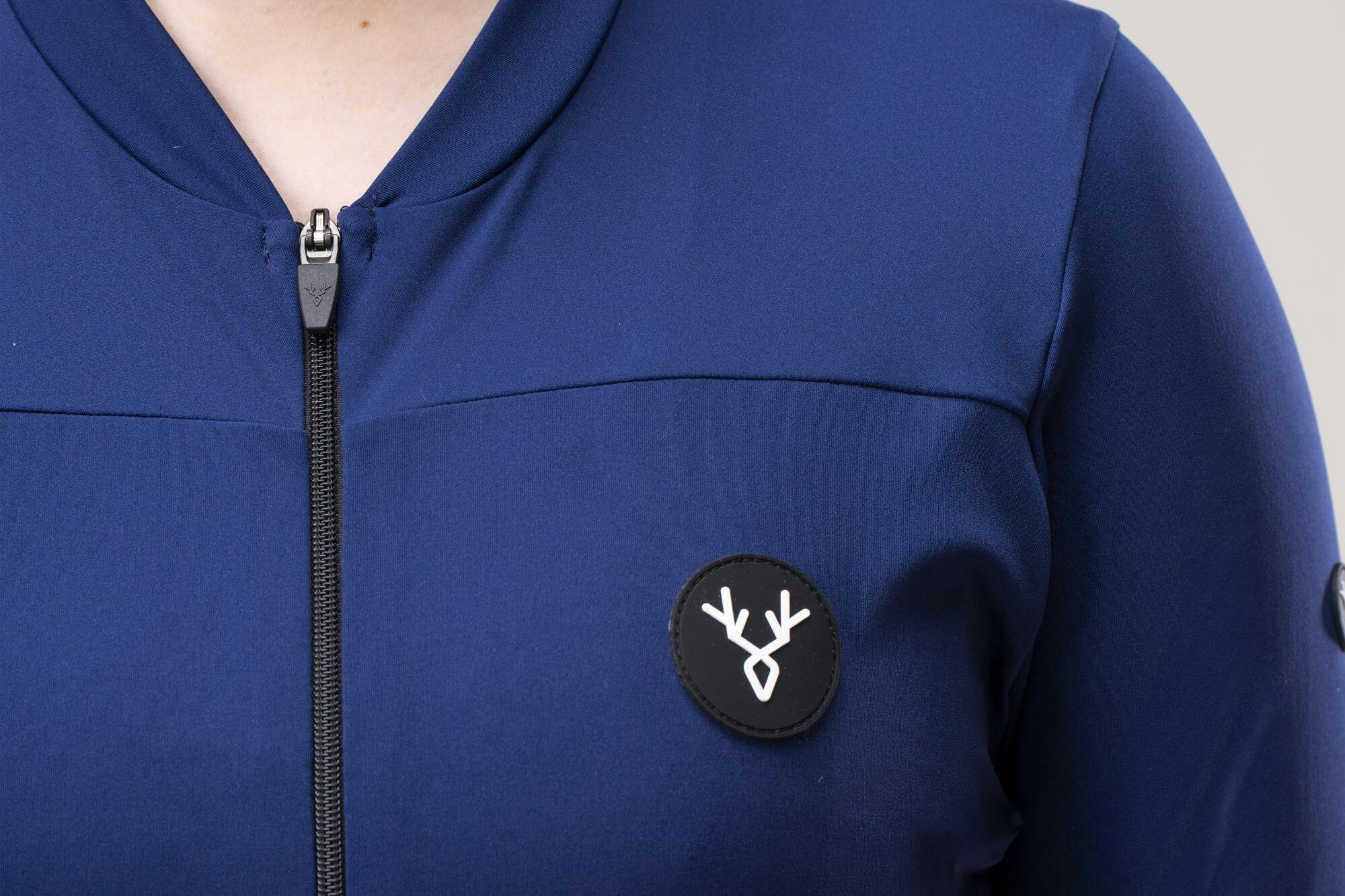 Maillot Manches Courtes Femme LeBram Ventoux Bleu Marine 5/7