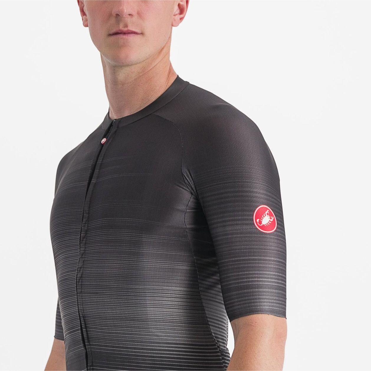 Maillot Manches Courtes Castelli Aero Race 6.0 Noir 4/7