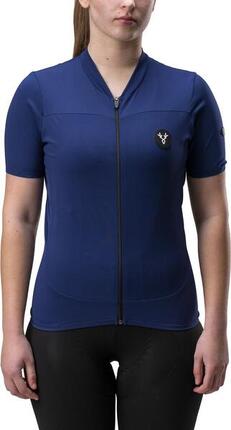 Maillot Manches Courtes Femme LeBram Ventoux Bleu Marine