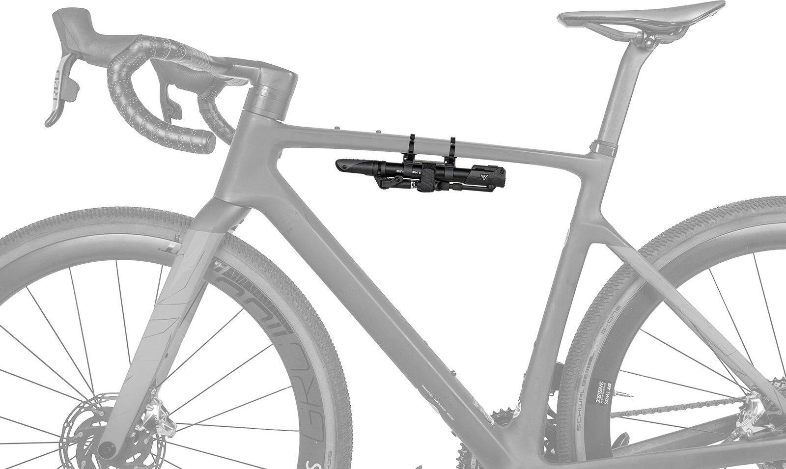 Pompe Topeak Mini Morph G (Max 140 psi / 9.6 bar) Noir 3/7