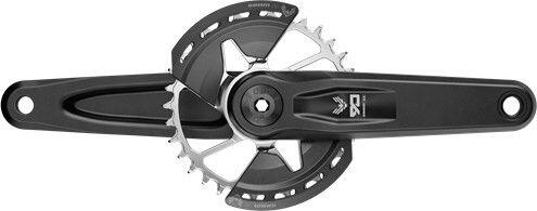 Guarnitura Sram 90 T-Type Eagle DUB Wide 32 Denti 12S Guardie Nero (Senza Valige