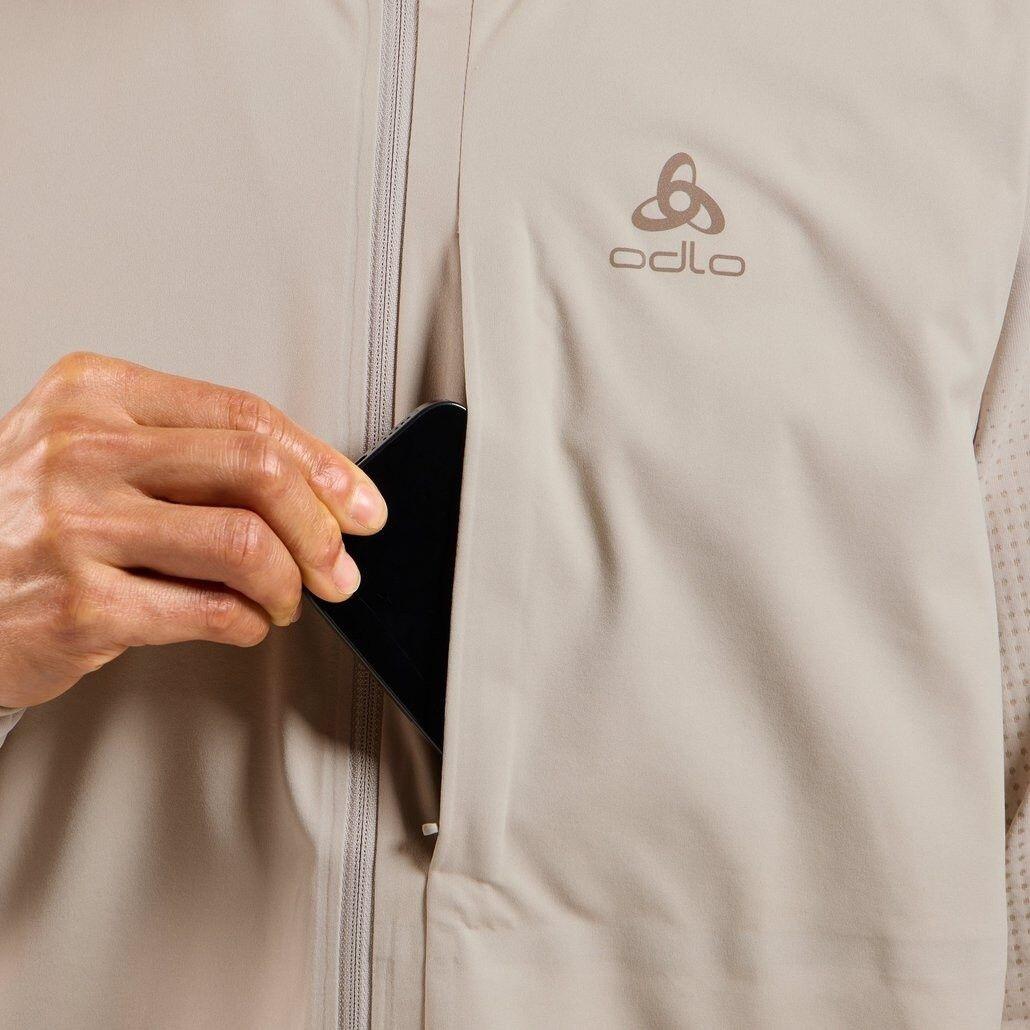 Giacca smanicata Odlo Zeroweight Warm 2.0 Beige Uomo 5/7