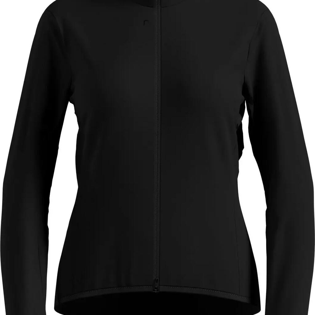 Women's Cycling Jacket Odlo Zeroweight Windproof Black