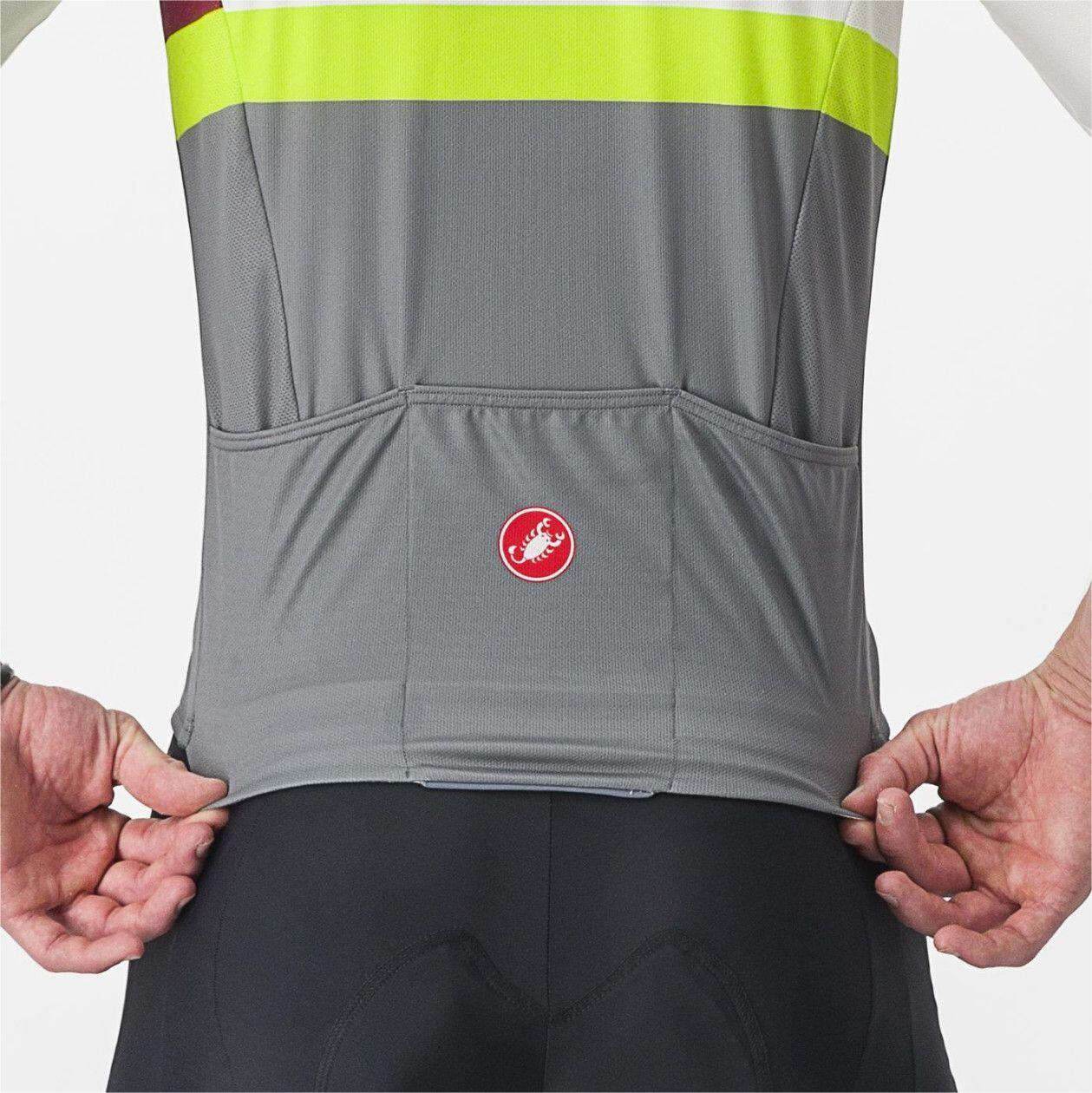 Castelli A Blocco Short Sleeve Jersey Multicolor 3/5