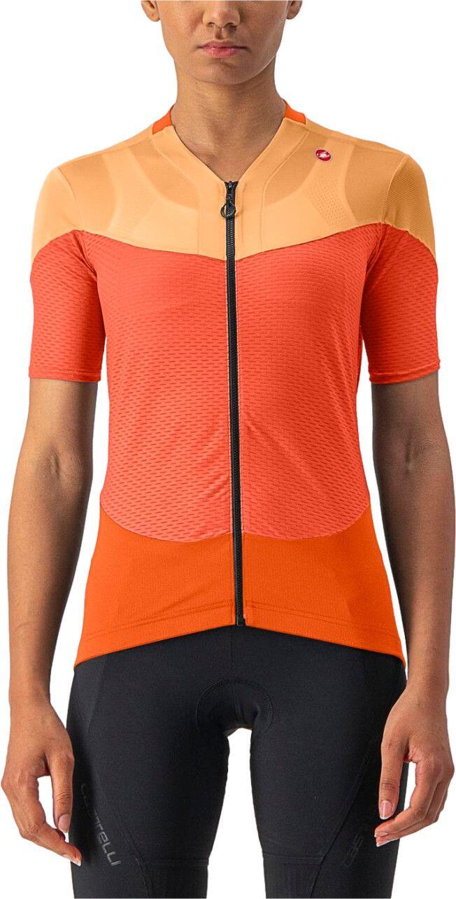 orange / gris argent / orange corail fluo
