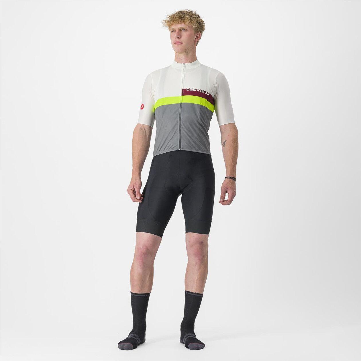 Castelli A Blocco Short Sleeve Jersey Multicolor 5/5