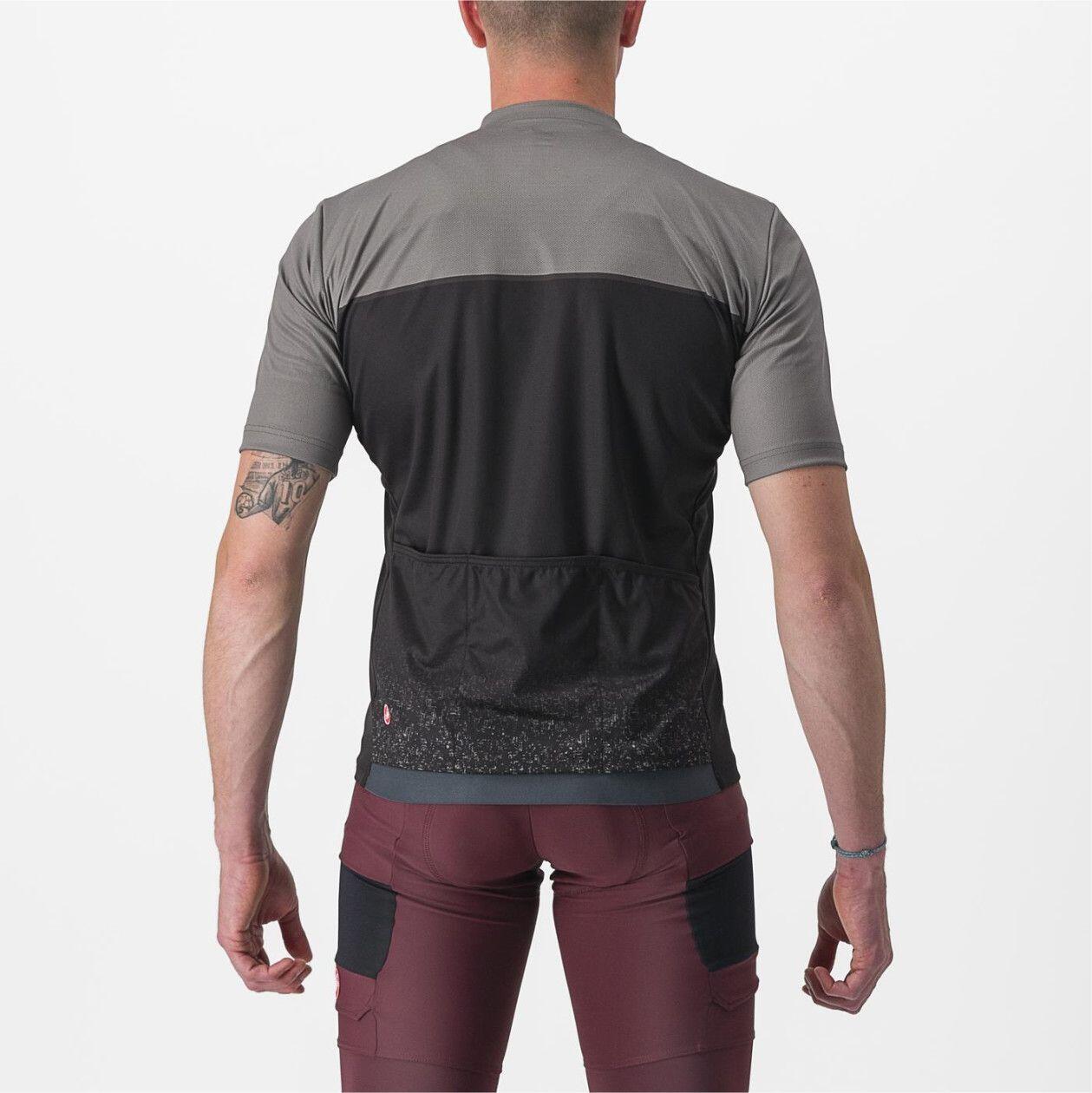 Castelli Unlimited Entrata Short Sleeve Jersey Preto/Cinzento 5/5