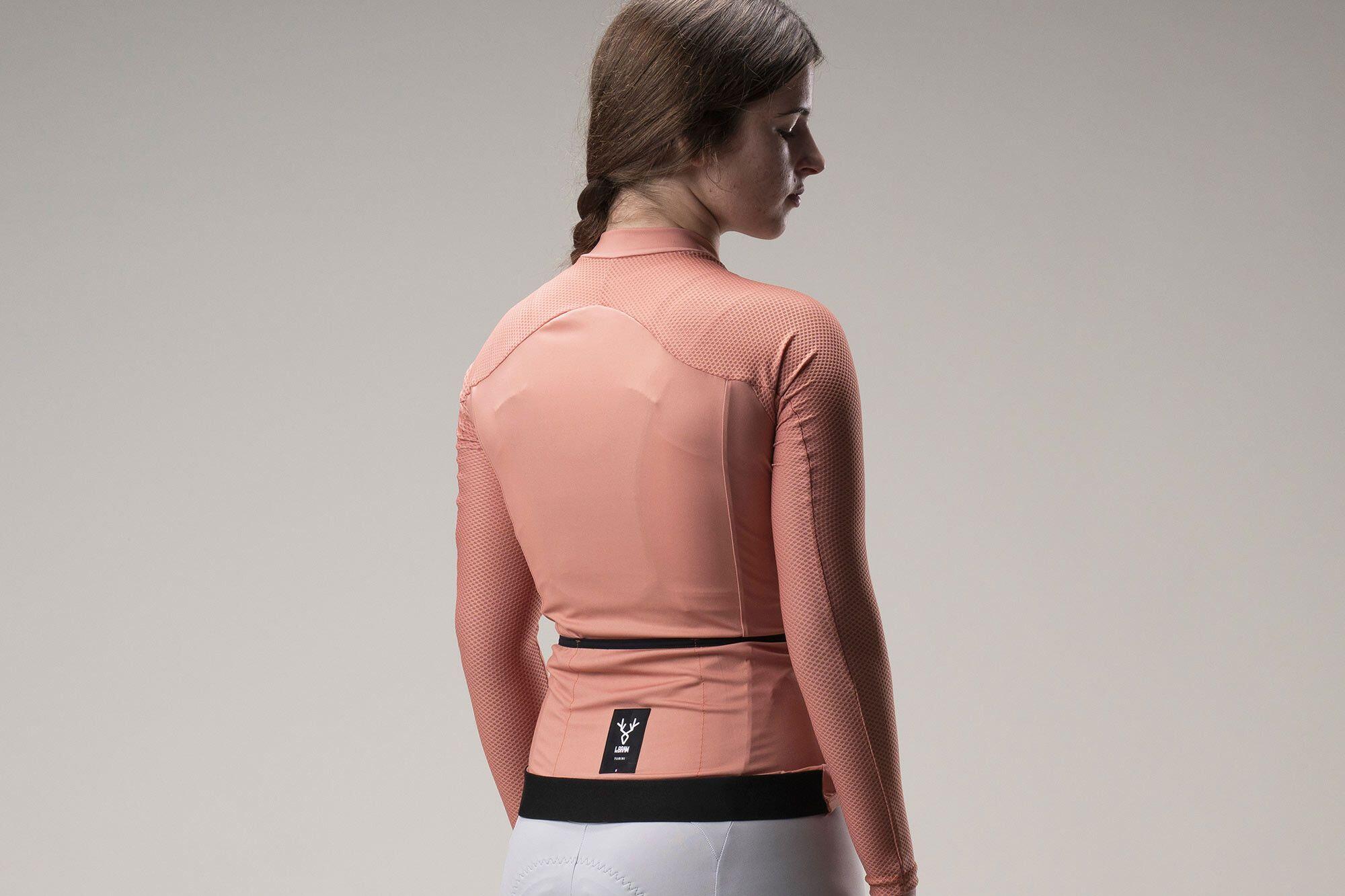 Maillot Manches Longues Femme LeBram Turini Rose Terracotta 5/7