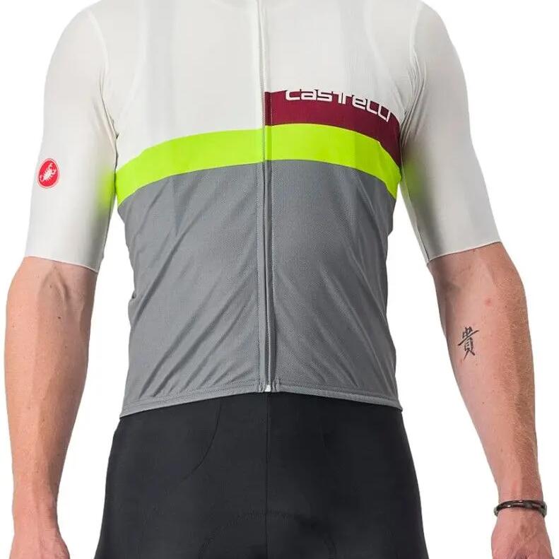 Castelli A Blocco Multicolor Short Sleeve Jersey