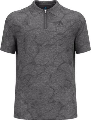 Polo Odlo Ascent Chill-Tec a manica corta nero