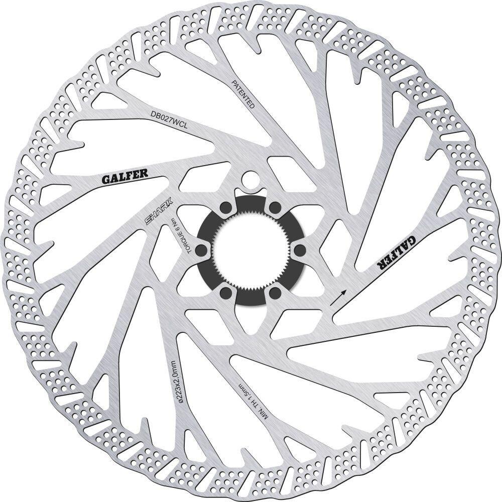 Disque de Frein Galfer Shark Center Lock 180 mm 4/4