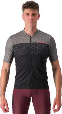 Castelli unlimited entrata short sleeve jersey black/grey
