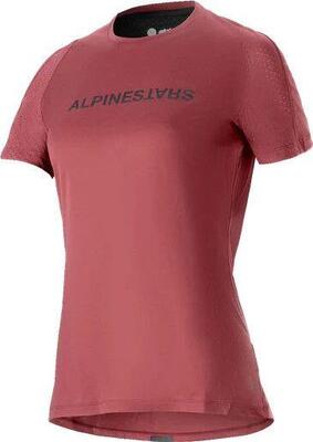 Alpinestars stella a-dura dri switch bordeaux short sleeve jersey