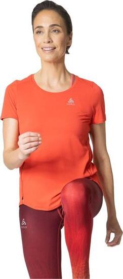 Women's Odlo Zeroweight Chill-Tec Women's Short Sleeve Jersey White