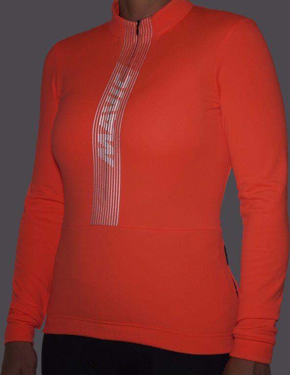 Maglia a maniche lunghe Mavic Ksyrium Thermo Coral Donna 6/6