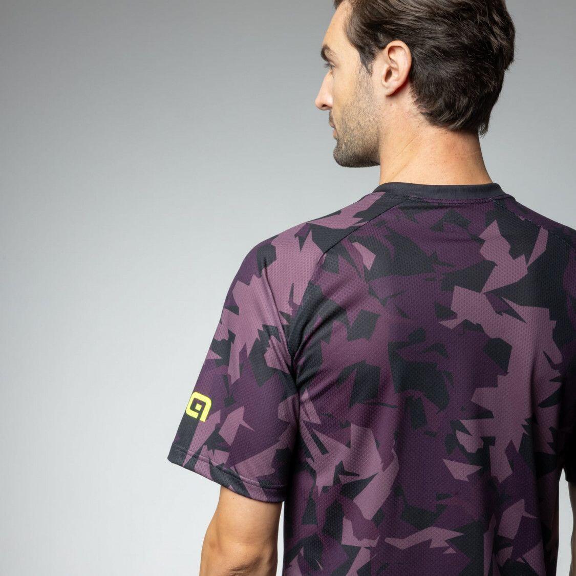 Maillot Manches Courtes Alé Corner Violet 5/5